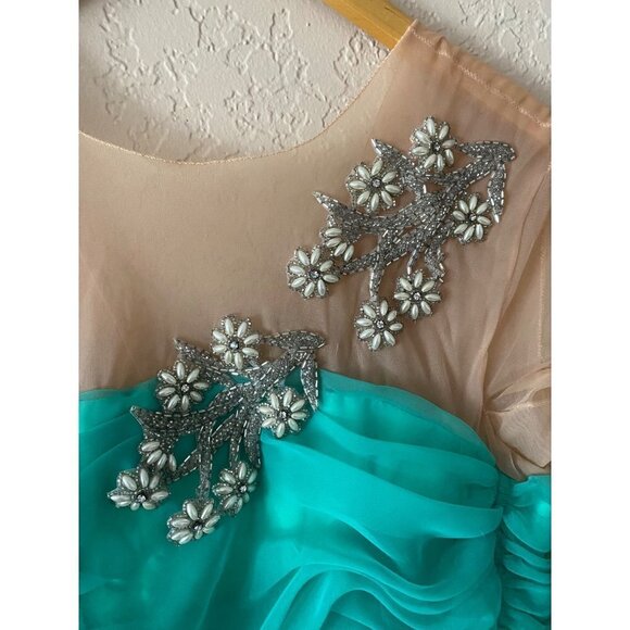 Vintage Lilli Diamond California Women's 1950's Cocktail Dress - Large - Picture 2 of 15